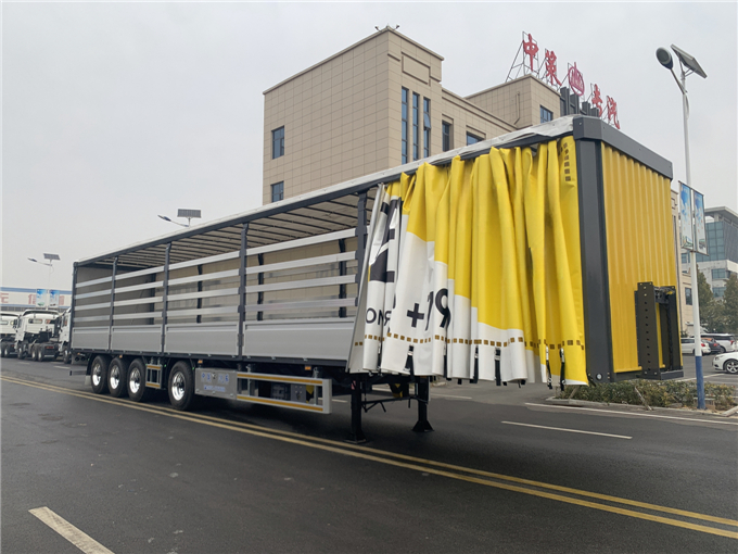 侧帘半挂车